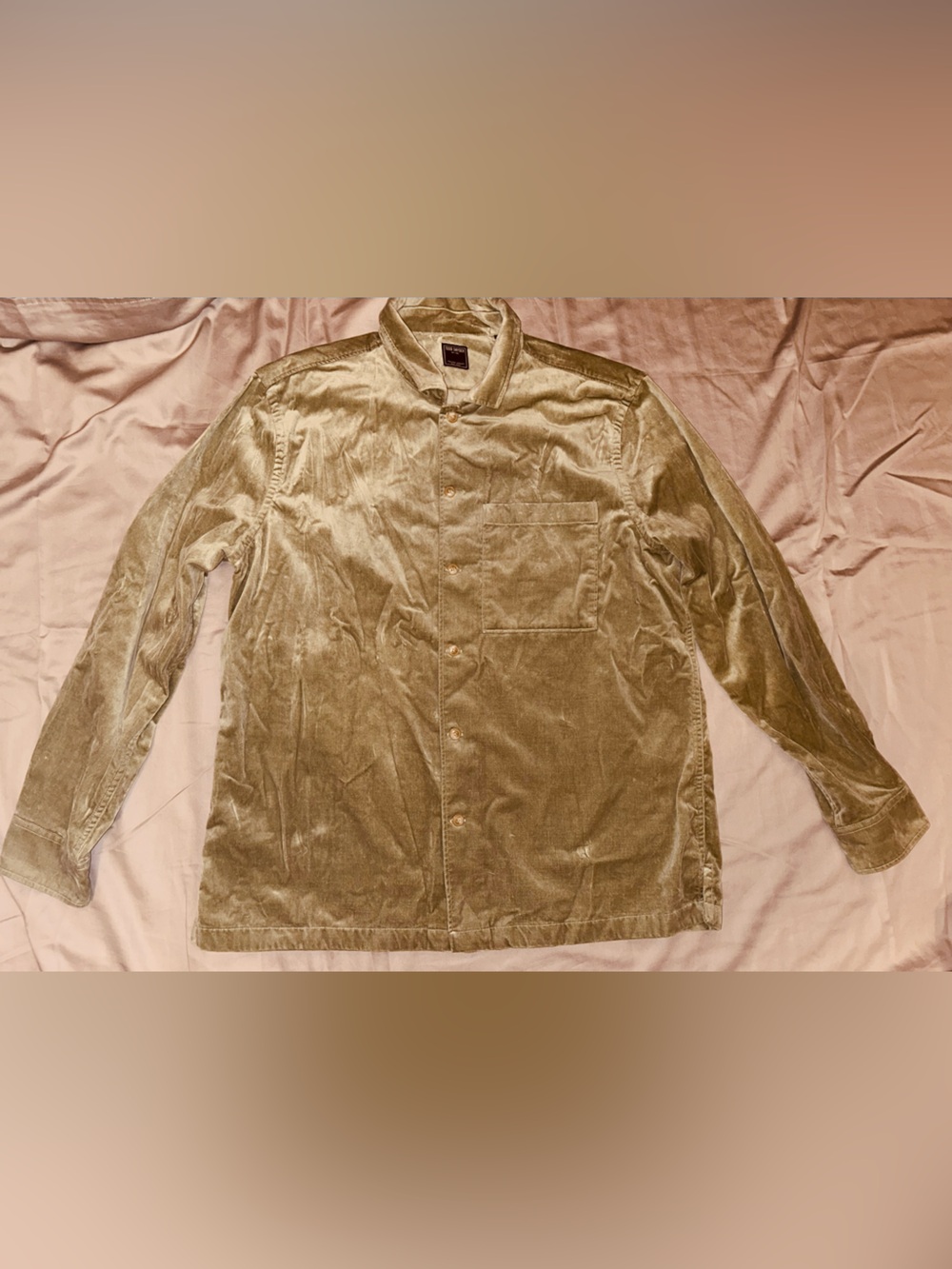 Todd Snyder long sleeves 100% cotton button front shirt Size XL